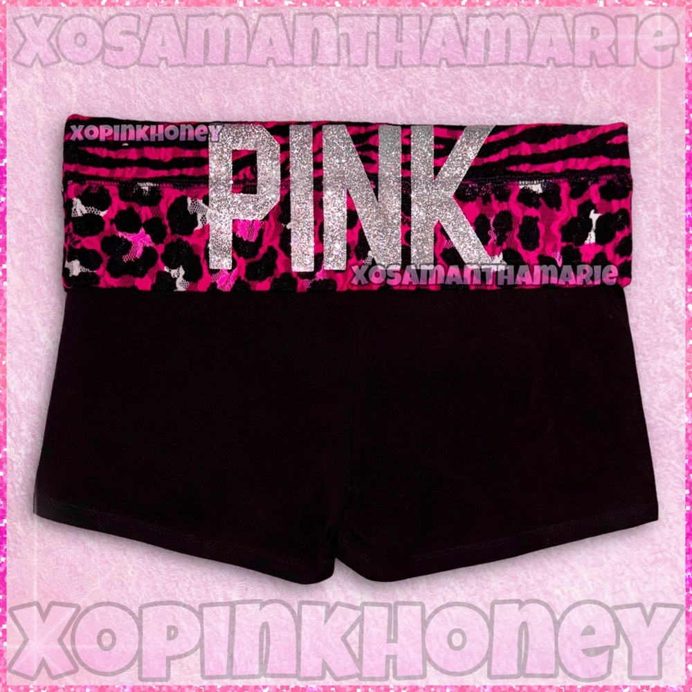 VS PINK Y2K Bling Yoga Shorts